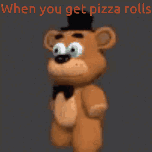 Pizza Rolls Dancing GIF - Pizza Rolls Dancing Bear GIFs