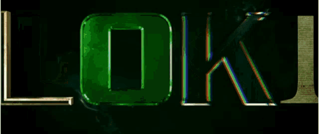 the word loki is written in different fonts on a black background