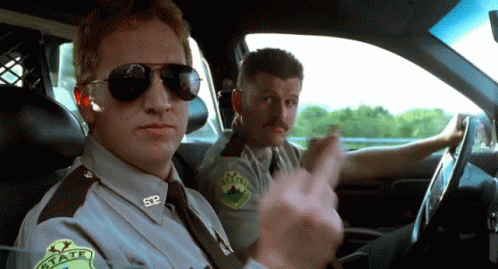 Super Troopers GIF - Police Cop Fuckyou GIFs