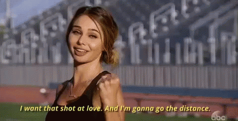 Me On My Online Dating Profile GIF - Shot At Love Go The Distance Bump GIFs