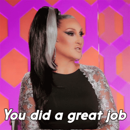You Did A Great Job Michelle Visage GIF - You Did A Great Job Michelle Visage Rupauls Drag Race All Stars GIFs