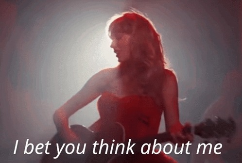 Taylor Swift I Bet You Think About Me GIF - Taylor Swift I Bet You Think About Me Miss Me GIFs