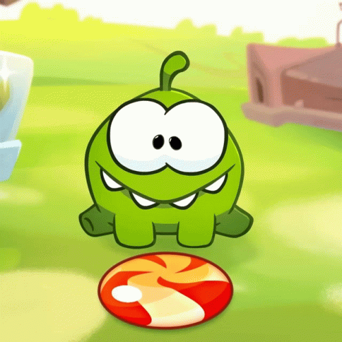 Eating Candy Om Nom GIF - Eating Candy Om Nom Om Nom And Cut The Rope GIFs
