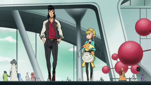 Space Dandy Anime GIF - Space Dandy Anime Walking GIFs