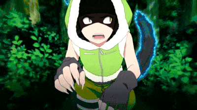 a cartoon character is wearing a green hoodie