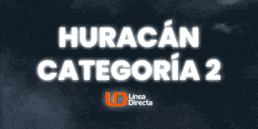 a stormy sky with the word hurac in white