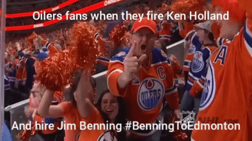 Edmonton Edmonton Oilers GIF - Edmonton Edmonton Oilers Jim Benning GIFs