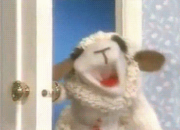 Disappointed Lamb Chop GIF - Lambchop Disappointed Sad GIFs