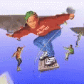 Flying Skateboarding In Air GIF - Flying Skateboarding In Air GIFs