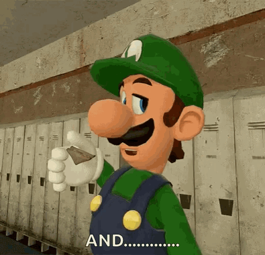 Luigi Confused GIF - Luigi Confused What GIFs