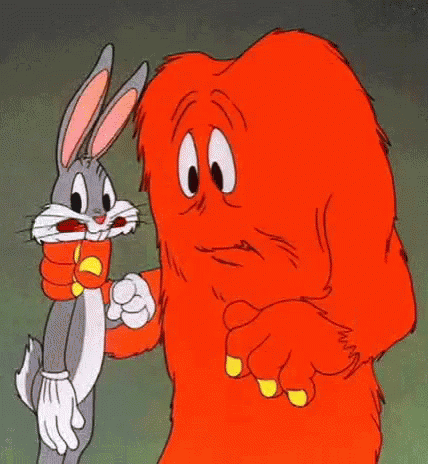 Bugs Bunny Gossamer GIF - Bugs Bunny Gossamer Monster GIFs