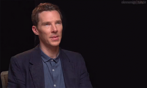 Benedict Cumberbatch Feels GIF