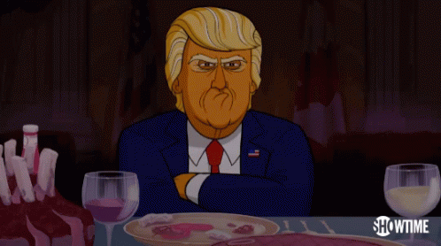 Grumpy Upset GIF - Grumpy Upset Donald Trump GIFs