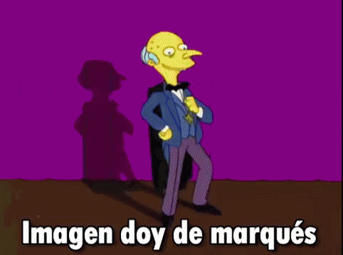 El Señor Burns Con Capa GIF - Los Simpson Los Simpsons Marques GIFs