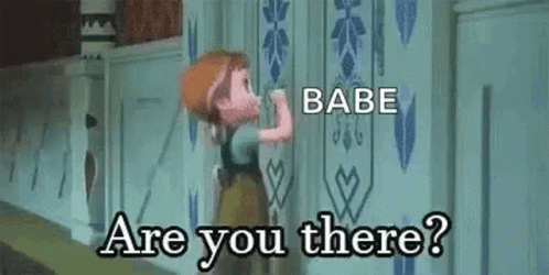Babe Are You There GIF - Babe Are You There Knocking GIFs