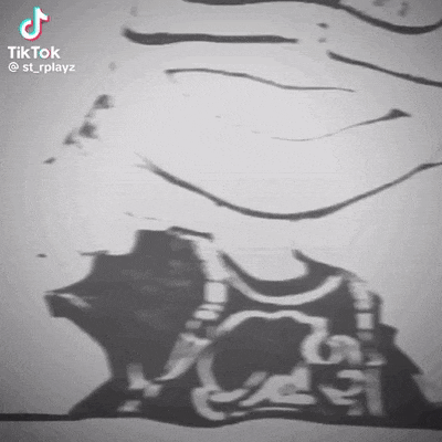 a black and white drawing of a person 's face with a shadow on the ground .