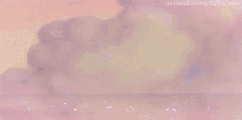 a silhouette of a woman with long hair is surrounded by sparkles on a pink and purple background .