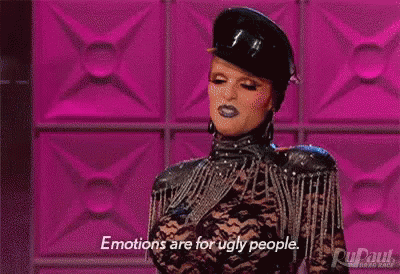 Willam Belli Emotions Are For Ugly People GIF - Willam Belli Emotions Are For Ugly People Rpdr GIFs