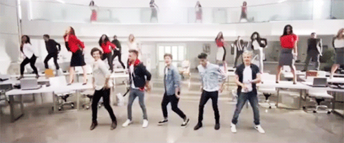 And We Dance All Night To The Best Song Ever GIF - One Direction Best Song Ever Synchronized GIFs