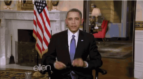 Ellen Obama GIF - Ellen Obama Barack GIFs