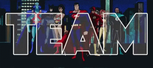 Team Justice League GIF - Team Justice League Heroes GIFs