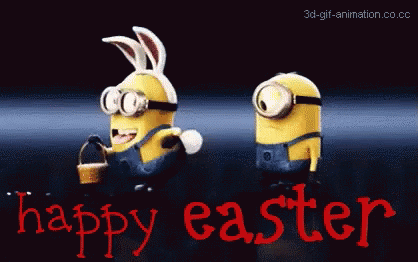 Happy Easter Sunday GIF - Happy Easter Sunday Minions GIFs