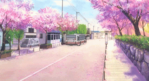 Clannad Japan GIF - Clannad Japan Cherry Blossoms GIFs