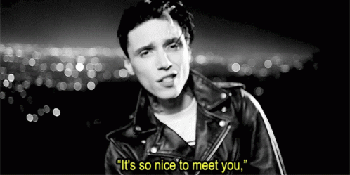 Its So Nice To Meet You Lets Never Meet Again GIF - Its So Nice To Meet You Lets Never Meet Again Andy Black GIFs