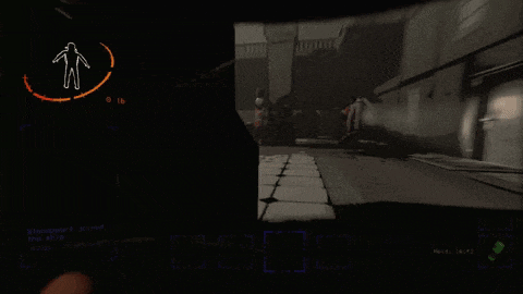 a video game scene with a clock on the wall that says ' clock ' on it