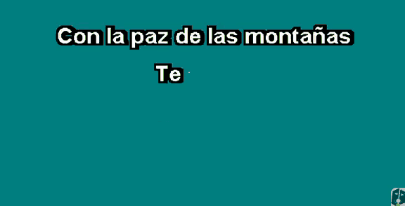 con la paz de las montañas te amare con locura y equilibro te amare