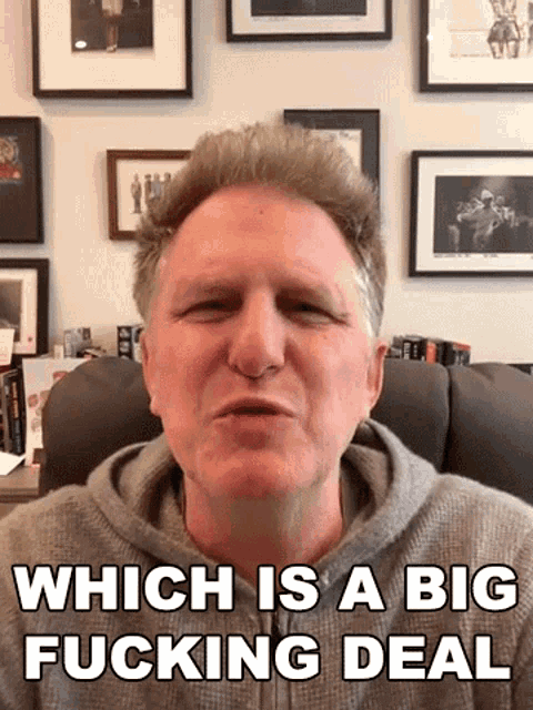 Which Is A Big Fucking Deal Michael Rapaport GIF - Which Is A Big Fucking Deal Michael Rapaport Cameo GIFs