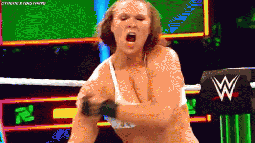 Ronda Rousey Fired Up GIF - Ronda Rousey Fired Up Wwe GIFs
