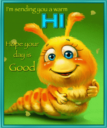 Hi Caterpillar GIF - Hi Caterpillar GIFs