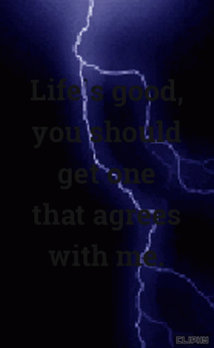 Thunder Lightning GIF - Thunder Lightning Life Is Good GIFs