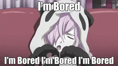 Bored Anime GIF - Bored Anime Boring GIFs