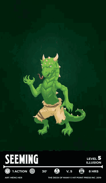 a blurry picture of a monster with the word seeming on the bottom