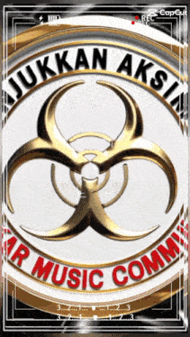 a picture of a logo for the jukken aksia air music committee