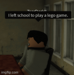 I Left School To Play Roblox GIF - I Left School To Play Roblox GIFs