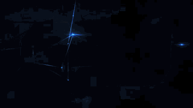 a blue light is shining on a dark blue background