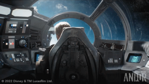 Flying Spaceship Andor GIF - Flying Spaceship Andor Ready For Take Off GIFs