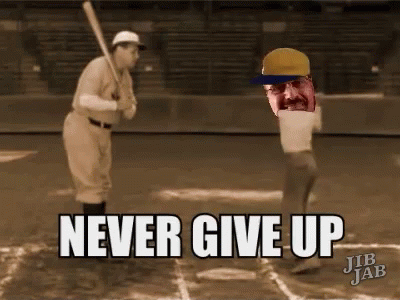 Love Never Give Up GIF - Love Never Give Up Base Ball GIFs