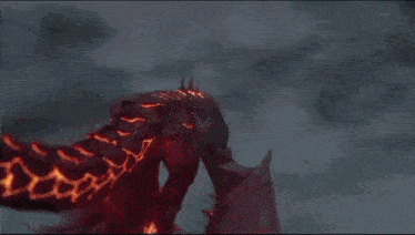 a shadow of a dragon is cast on a cracked ground