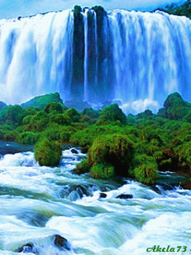 Our Earth Nature GIF - Our Earth Nature Waterfallls GIFs