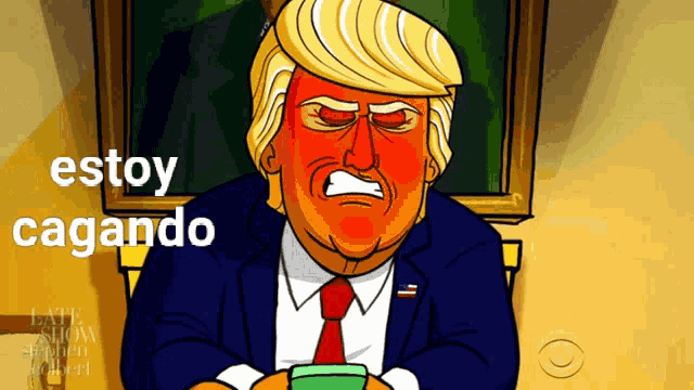 Estoy Cagando Taking A Shit GIF - Estoy Cagando Taking A Shit Actual Trump Quote GIFs
