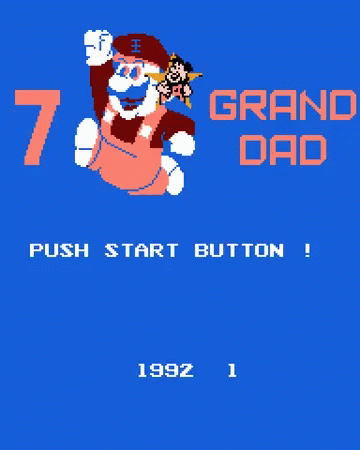 Grand Dad Mario Bootleg GIF - Grand Dad Mario Bootleg Press Start GIFs