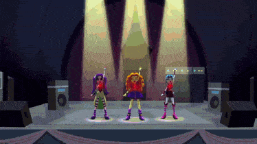 The Dazzlings Welcome To The Show GIF - The Dazzlings Welcome To The Show My Little Pony Equestria Girls GIFs