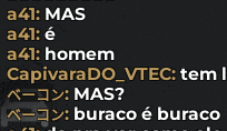 a screenshot of a conversation between mas and homem