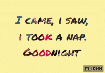 Goodnight Cliphy GIF - Goodnight Cliphy Fun Quotes GIFs