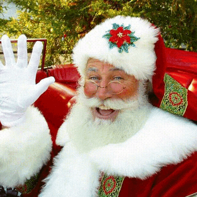Boldog Mikulás Happy Santa Claus GIF