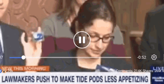 Delicious Tide Pods GIF - Delicious Tide Pods Lawmakers Push To Make Tide Pods Less Appetizing GIFs